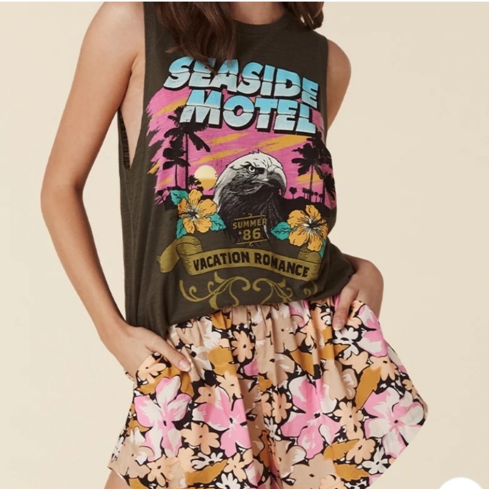 SPELL Seaside Motel Tank Size Small brand New!